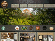 Tablet Screenshot of coffeeperks.com